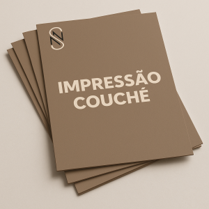 Impressão couchê      